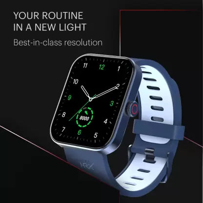 (Open Box) Noise X-Fit 2 (HRX Edition) Smart Watch with 1.69inch Display & 60 Sports Modes Smartwatch (Blue)