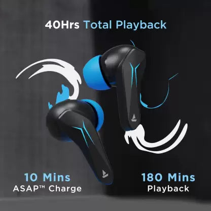 (Open Box) boAt Immortal 121 with Beast Mode(40ms Low Latency),RGB LEDs & 40 Hours Playback Bluetooth Gaming Headset