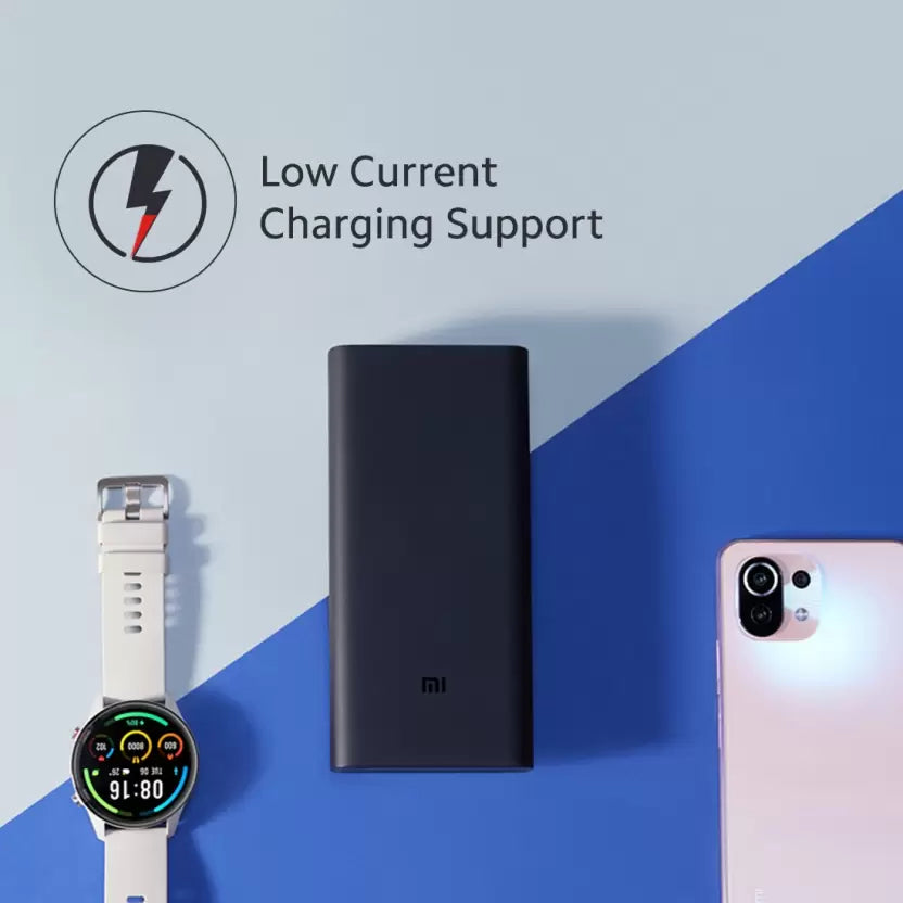 (Open Box) Mi 20000mAh Power Bank 50W Fast Charging, Black