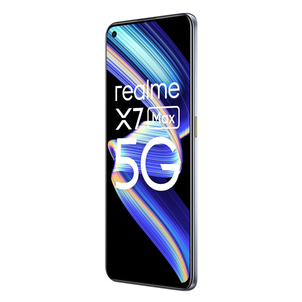 (Open Box) realme X7 Max 5G 256 GB, 12 GB RAM, Milky Way