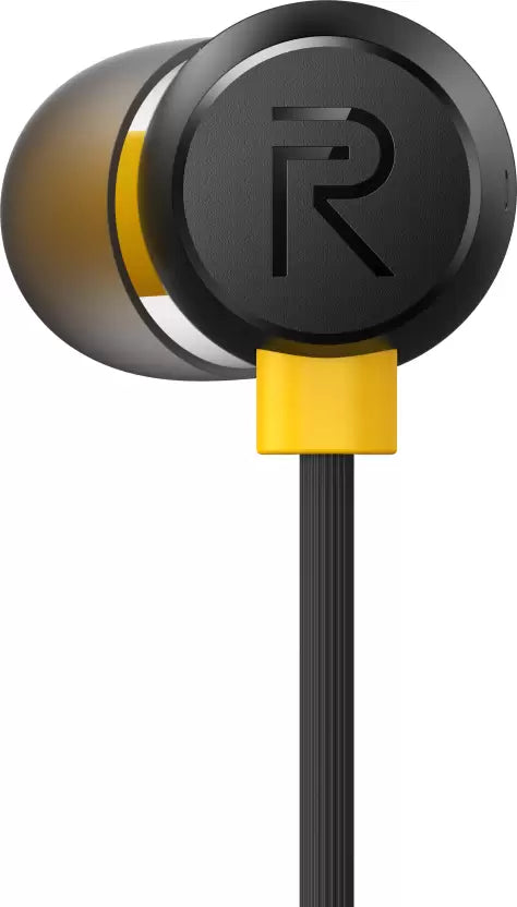 (open box) realme Buds 2 Wired Headset, Black, In the Ear