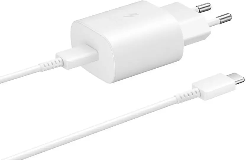 (Open Box) Samsung 25W Travel Adapter for Cellular Phones with USB Type C Cable