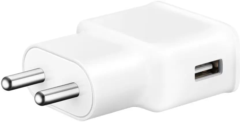 (Open Box) SAMSUNG Original Travel Adapter EP-TA13IWEUGIN 2 A Mobile Charger White, Cable Included