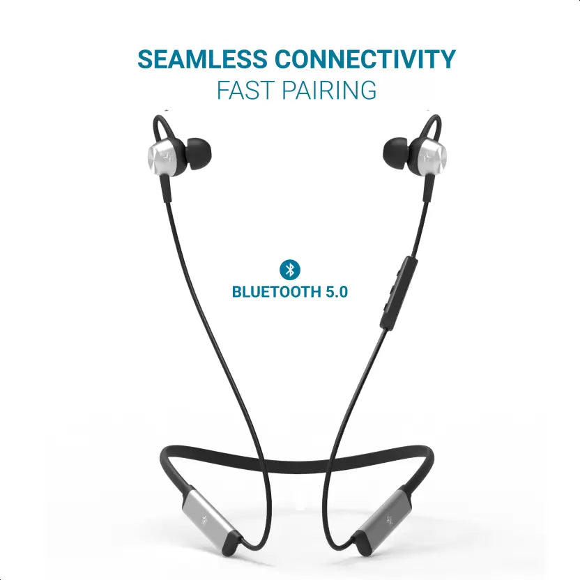(Open Box) Flipkart SmartBuy PowerPro Bluetooth Headset (Silver, In the Ear)