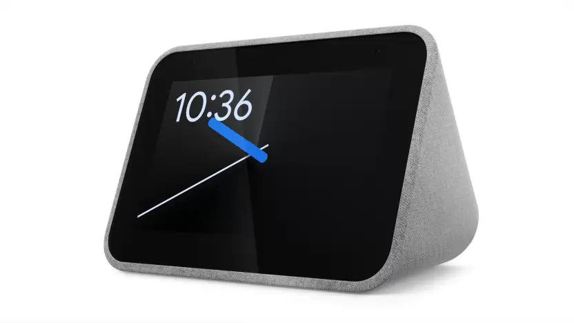 (Open Box) Lenovo Smart Clock with Google Assistant Smart Speaker