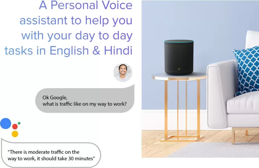 (Open Box) Mi Smart Speaker With Google Assistant (Black)