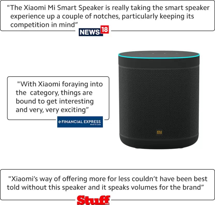 (Open Box) Mi Smart Speaker With Google Assistant (Black)