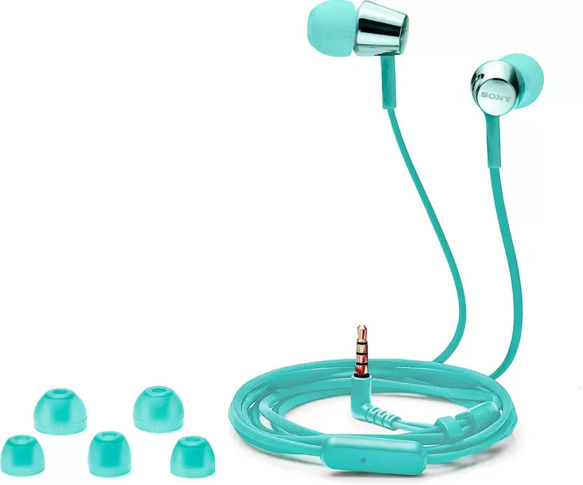(Open Box) SONY EX155AP Wired Headset (In the Ear)