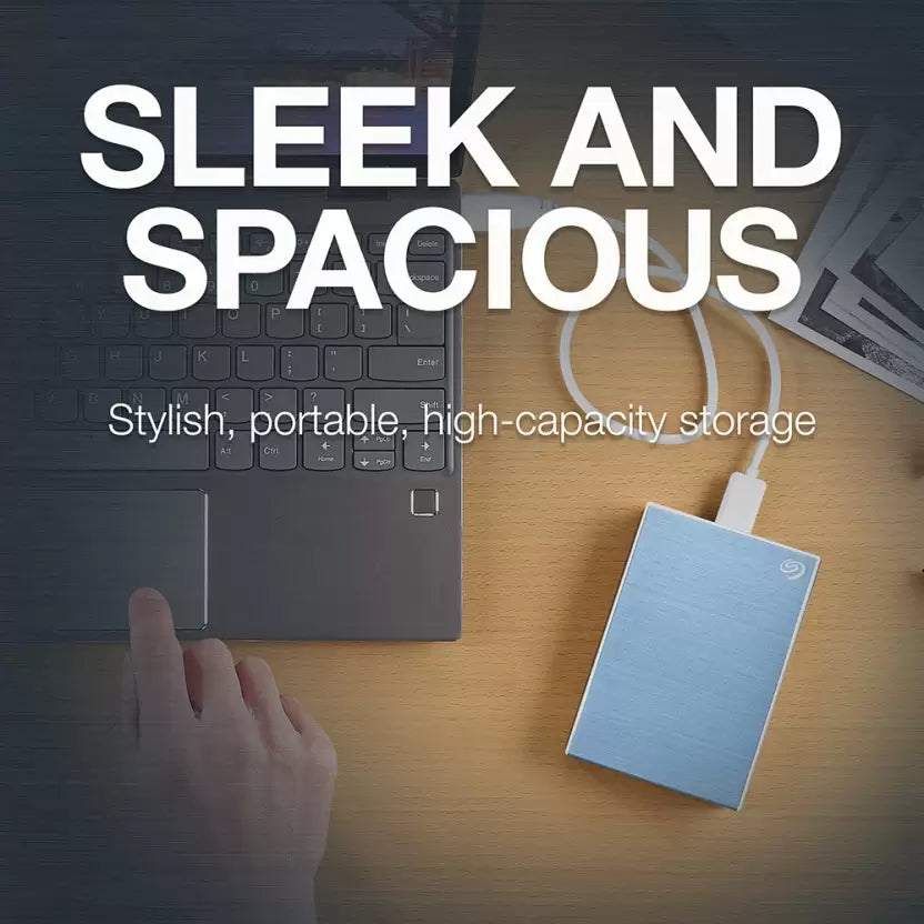 (Open Box) Seagate One Touch Portable 2 TB External Hard Disk Drive STKY2000402/STKY2000403