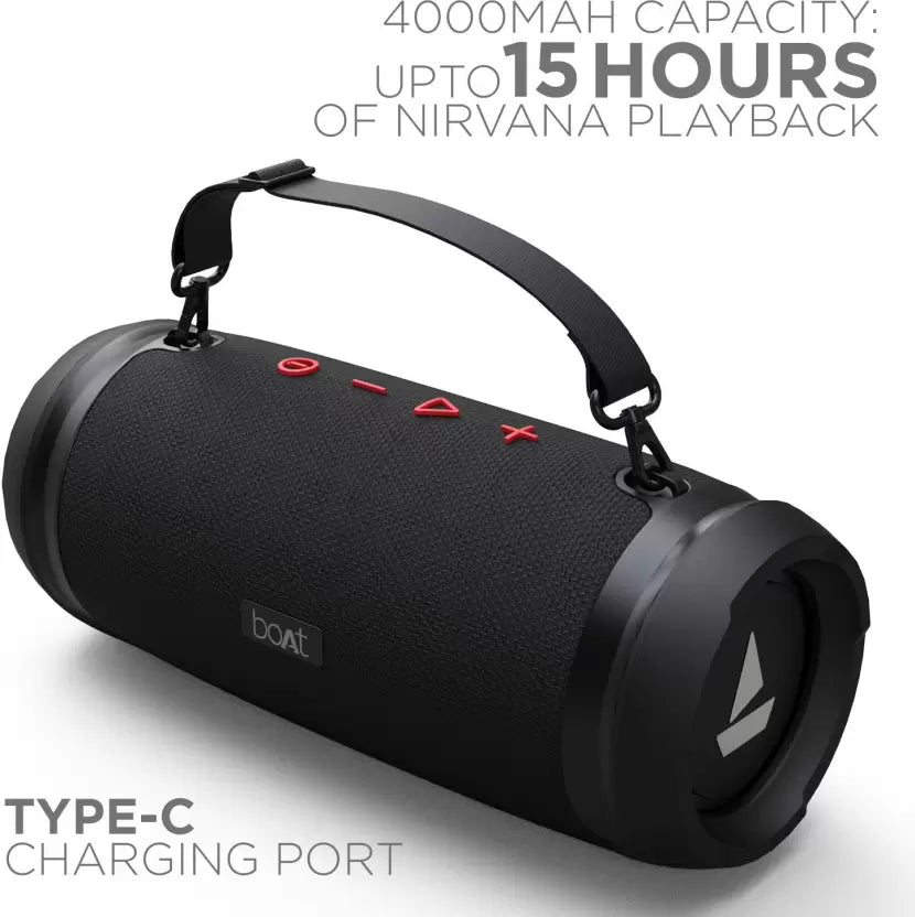 (Open Box) boAt Stone 1500 40 W Bluetooth Speaker, Active Black