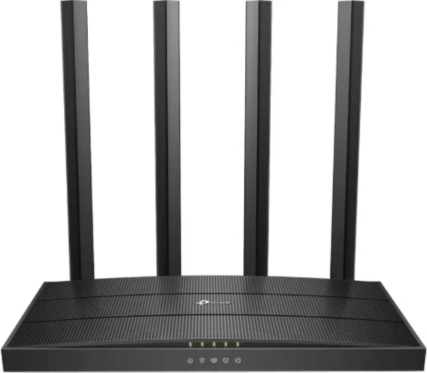 (Open Box) TP-Link Archer A6 V3 1200 Mbps Wireless MU-MIMO Gigabit Router (Black, Dual Band)