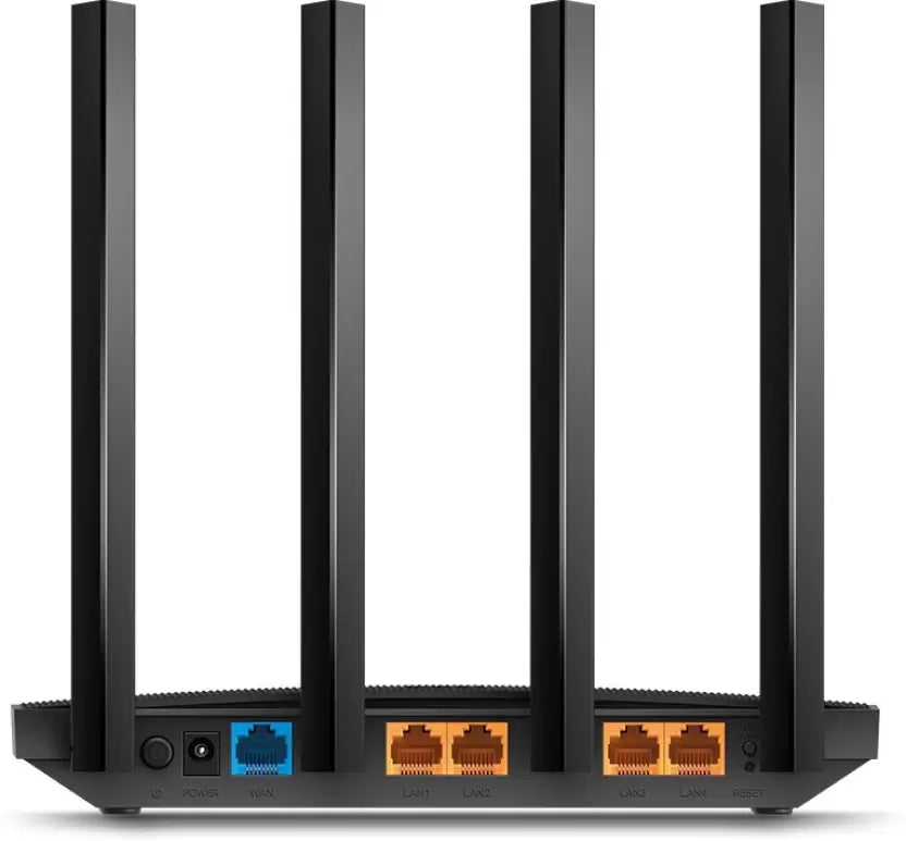 (Open Box) TP-Link Archer C6 MU-MIMO Gigabit 1200 Mbps Wireless Router (Black, Dual Band)