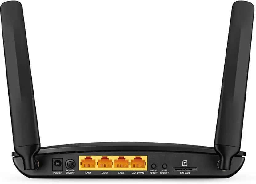 (Open Box) TP-Link TL-MR6400 300 Mbps 4G Router (Black, Single Band)