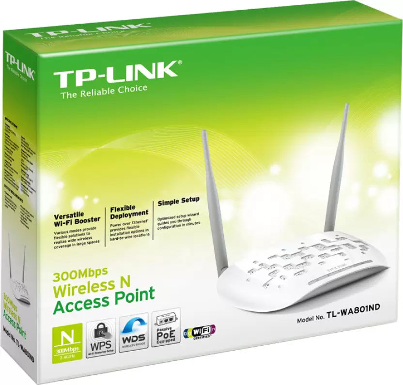 (Open Box) TP-LINK TL-WA801ND Wireless N Access Point