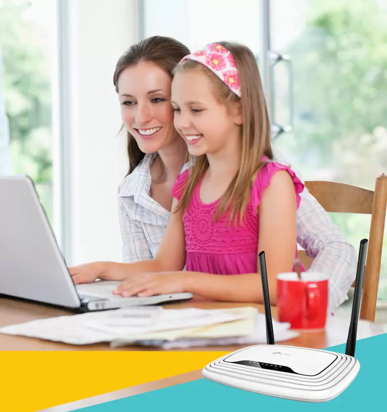 (Open Box) TP-LINK TL-WR841N 300Mbps Wireless N Router (White, Single Band)