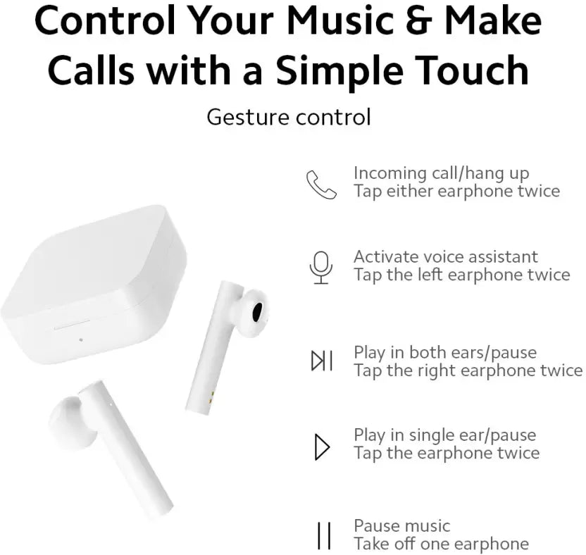 (Open Box) Mi TWS 2C Bluetooth Headset True Wireless