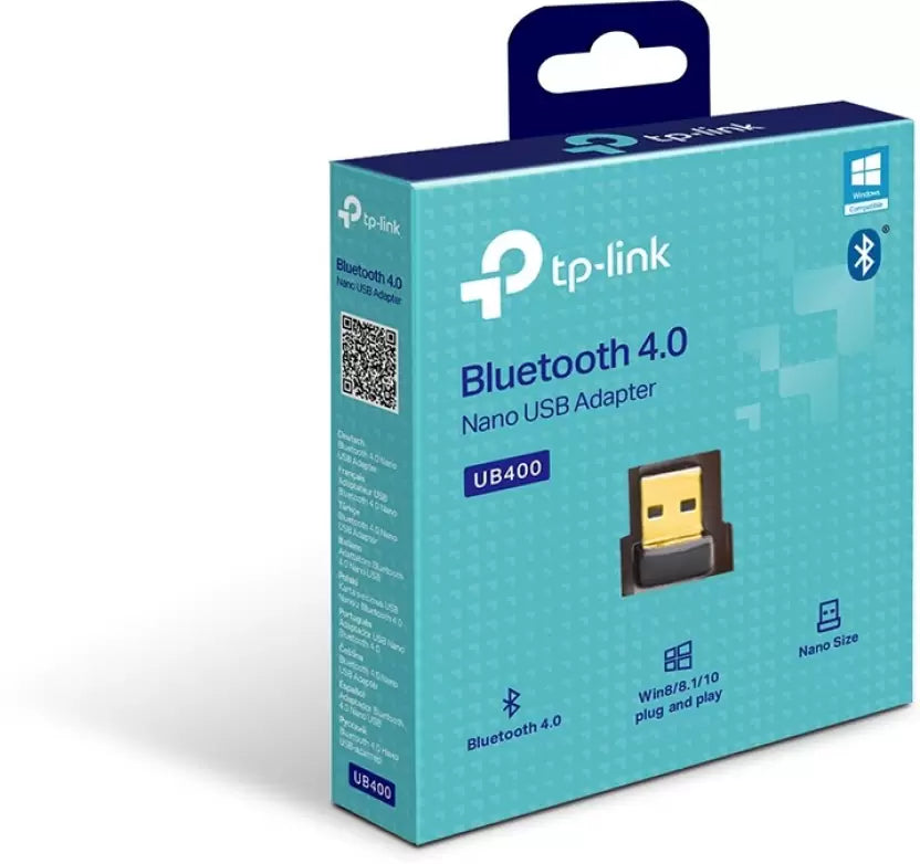 (Open Box) TP-Link UB400 Bluetooth 4.0 Nano USB Adapter (Black)