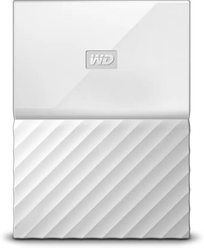 (O pen Box) WD My Passport 4 TB Wired External Hard Disk Drive (White)