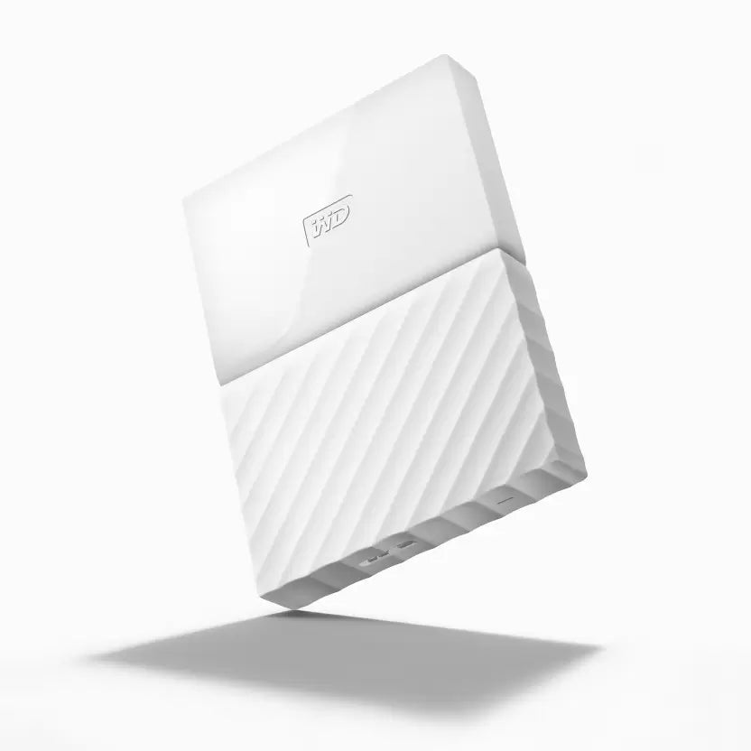 (O pen Box) WD My Passport 4 TB Wired External Hard Disk Drive (White)