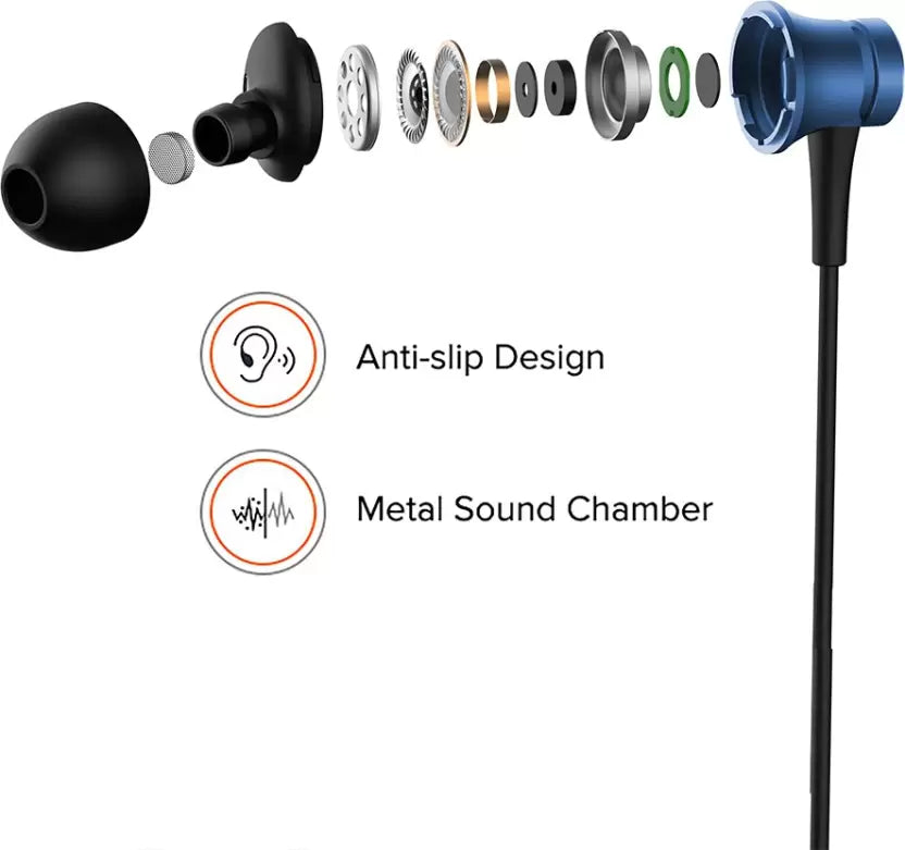 (Open Box) MI EARPHONES BASIC WITH MIC YDJC01JY Wired Headset