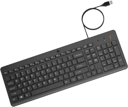 (Open Box) HP 150 Wired Wired USB Desktop Keyboard  (Black)