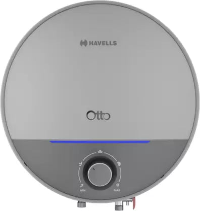 Havells Otto 10L Water Heater, Silver/Grey