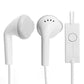 (OPEN BOX) ELECTMART 3.5 mm Jack Original EHS61ASFWE Wired in Ear Headphones with Built-in Microphone Compatible with Samsung Galaxy A50 and Samsung Galaxy F41 (White)