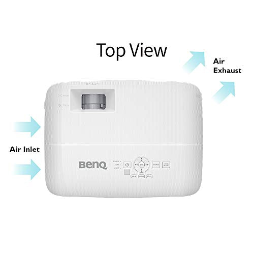 (Open box) BenQ Mx560P Xga Business & Education Projector, Dlp, 4000 Lumens High Brightness, 22000:1 High Contrast Ratio, Dual Hdmi, USB-A, Upto 15000 Hrs Extra-Long Lamp Life, 10W Speaker, 3D Capable, White