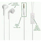 (OPEN BOX) ELECTMART 3.5 mm Jack Original EHS61ASFWE Wired in Ear Headphones with Built-in Microphone Compatible with Samsung Galaxy A50 and Samsung Galaxy F41 (White)