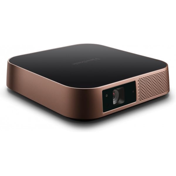 (Open Box) Viewsonic M1 Mini Portable Projector | Jbl Speaker | Hdmi | Auto Keystone |Built-in Battery |100" Projection Image 854 X 480 | 100 Lumen - White