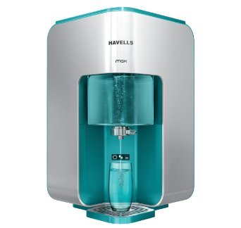 Havells Delite Kop'ere Water Purifier (Black), RO+UV+pH Balance, 7 Stages, 6.5L Stainless Steel Tank,Copper+Zinc+Minerals, Suitable for Borwell, Tanker & Municipal Water