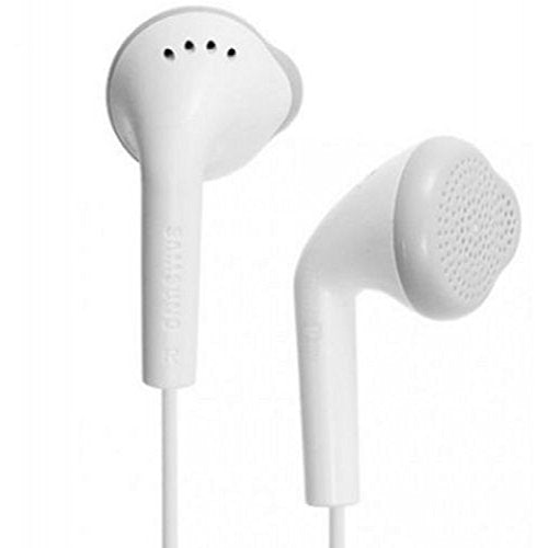 (OPEN BOX) ELECTMART 3.5 mm Jack Original EHS61ASFWE Wired in Ear Headphones with Built-in Microphone Compatible with Samsung Galaxy A50 and Samsung Galaxy F41 (White)