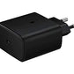 (Open Box) Samsung Original 45W Single Port,Type-C Super Fast Charger (Cable Included), Black