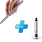 Dyazo Aluminium Fine Point Stylus Pen with Spare Disk for Touch Screens Devices, Compatible with iPad/iPhone/X/XR, Amazon Kindle and All Android/iOS Smart Phones and Tablets (White)