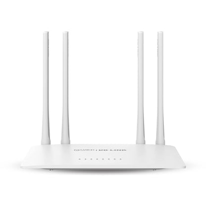 (Open Box) Match LB-Link AC1200 Dual-Band Router | 5G + 2.4G Router | 1200mbps (300+866) Speed | 4 * 6dBi high-gain Antennas| Superior Wireless Coverage, White