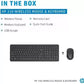 (Open Box) HP 330 Mouse & Keyboard Combo Wireless Desktop Keyboard  (Black)