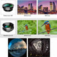 (Open Box) Tizum	4 in 1 Lens 198 Fish eye+0.63X Super Wide Angle+15X