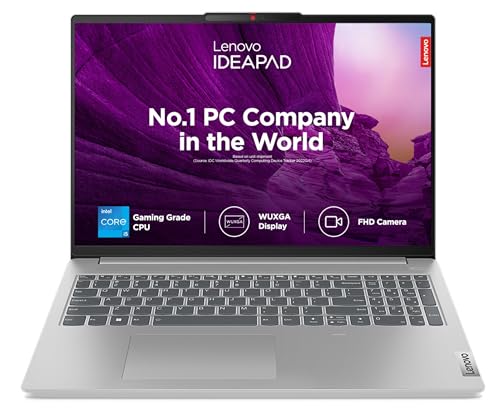 (BRAND REFURBISHED)Lenovo IdeaPad Slim 3 13th Gen Intel Core i7-13620H 15" (38.1cm) FHD IPS 300 Nits Thin & Light Laptop (16GB/512GB SSD/Win 11/MSO 21/1Yr ADP Free/Alexa Built-in/3 mon Game Pass/Grey/1.6Kg), 83EM008GIN