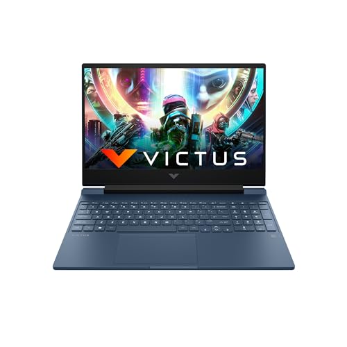 (BRAND REFURBISHED)HP Victus Gaming Laptop,Windows 11 Home,AMD Ryzen 5 5600H,4Gb RTX 3050 Gpu,15.6-Inch (39.6 Cm),Fhd,IPS,144Hz,16Gb Ddr4,512Gb Ssd,Backlit Kb,B&O,9Ms Response Time,Dual Speakers (Blue,2.37 Kg),Fb0106Ax