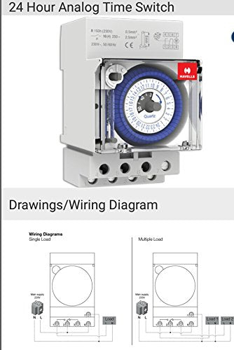 Havells 24 Hour Analog Time Switch (SST* - 30 min)