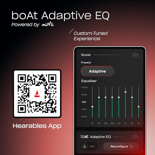 (Open Box) boAt Nirvana Ion ANC 120HRS Battery, Crystal Bionic Sound w/Dual EQ Modes, 4Mics ENx, App Support, Low Latency, IPX4, v.5.2 Bluetooth TWS in Ear Earbuds Wireless Earphones with mic