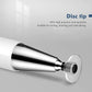 Dyazo Aluminium Fine Point Stylus Pen with Spare Disk for Touch Screens Devices, Compatible with iPad/iPhone/X/XR, Amazon Kindle and All Android/iOS Smart Phones and Tablets (White)