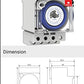 Havells 24 Hour Analog Time Switch (SST* - 30 min)