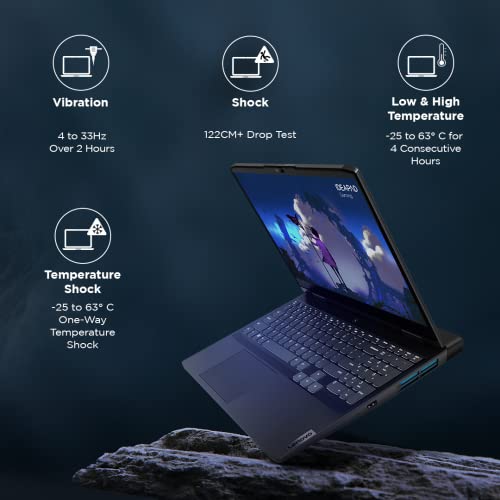 (BRAND REFURBISHED)Lenovo LOQ AI Powered AMD Ryzen 7 7840HS 15.6" (39.6cm) FHD IPS 144Hz 350Nits Gaming Laptop (16GB/512GB SSD/Win 11/NVIDIA RTX 3050 6GB/Office 2021/3 Month Game Pass/Storm Grey/2.4Kg), 82XT004HIN