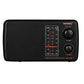 (Open Box) Vemax Base 3-Band (FM/AM/MW) Portable Radio (Black)