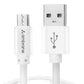 (Open Box) Ambrane 2.4A Fast Charging Output Cable with Micro to USB for Mobile, Neckband, True Wireless Earphone Charging, 480mbps Data Sync Speed, 1m Length (ACM - AZ1, Black)