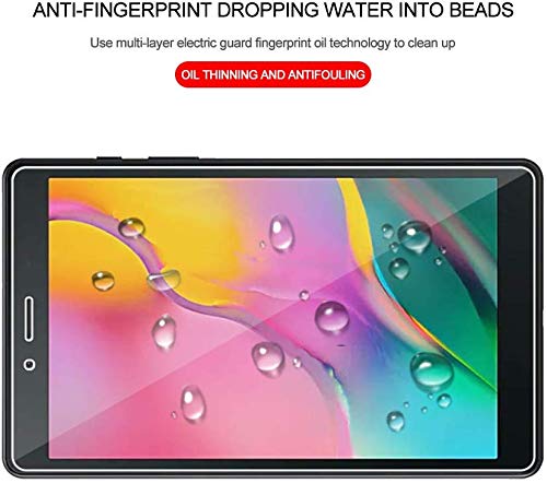 (Open Box) M.G.R.J® Tempered Glass Screen Protector for Samsung Galaxy Tab A 8.0 (SM-T295 / T290) (2019)