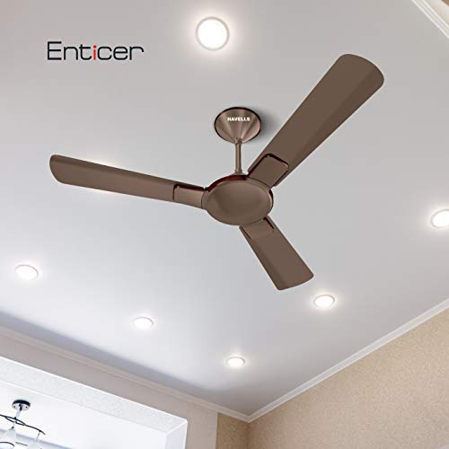 Havells 1200 mm ENTICER ES ESPRESSO BROWN COPPER, 2 Star