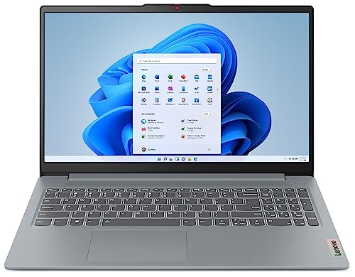 (BRAND REFURBISHED)Lenovo IdeaPad Slim 3 13th Gen Intel Core i7-13620H 15" (38.1cm) FHD IPS 300 Nits Thin & Light Laptop (16GB/512GB SSD/Win 11/MSO 21/1Yr ADP Free/Alexa Built-in/3 mon Game Pass/Grey/1.6Kg), 83EM008GIN