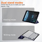 (OPEN BOX)AmazonBasics Smart Trifold Hard Matte Back Flip Stand Case Cover for Apple iPad 10.2 Cover iPad 9th Generation Cover 2021 8th Gen 2020 7th Gen 2019 Generation Case [Auto Sleep/Wake Case] - Black